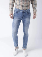 Hangup Men Slim Solid Jeans & Trousers-JeansWashing