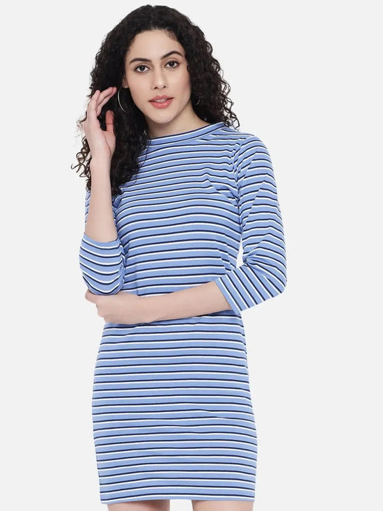 Blue Stripe Dress