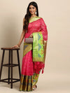 Ornate Threadwork Masterpiece Saree-SZ-IRA-PN-1578