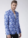 Hangup Men Standard Printed Men Formalwear-BlueCamo