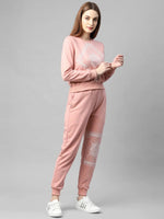 Rigo Printed Round Neck Terry Track Suit-WTRKST1007-L