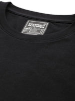 Difference Of Opinion Men's Black Plain T-Shirt