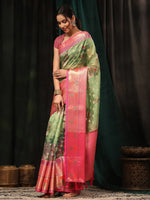 Graceful Simplicity Attire Saree-SZ-DGLARA-GN-1929