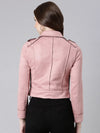 Women Pink Solid Tailored Jacket-CHN-953-Pink