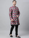 Hangup Men Standard Printed Men's Indian Wear-S80_Indo