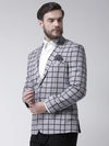 Hangup Men Standard Checkered Men Formalwear-D76CheckBlazer