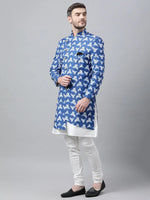 Hangup Men Standard Printed Men's Indian Wear-S84_Indo