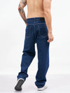 Men Navy Relax Fit Jeans