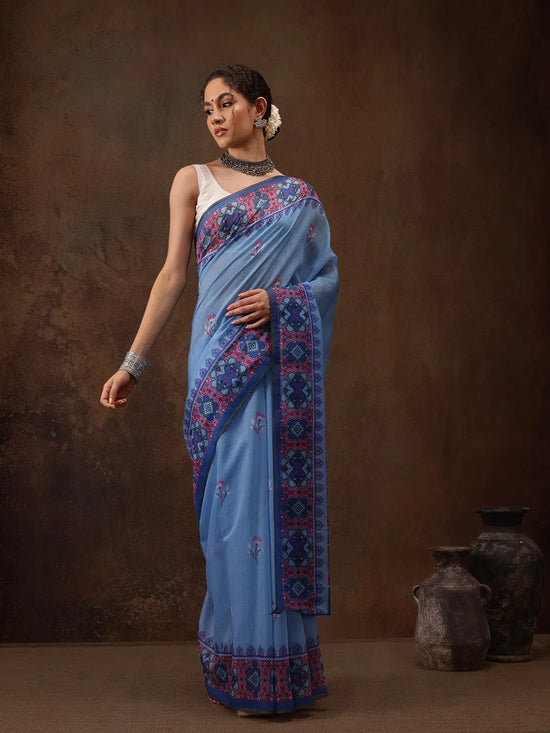 Modern Diva’s Glow Saree-SZ-DGALKA-SKB-2203