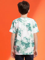 Lil Tomatoes Boys Cotton T-shirt-GBT-S24-1422_GREEN_30