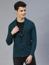 Rigo Shawl Collar Waffle Knit Shrug-LC09221048-L