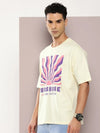 Dillinger Off White Graphic Oversized T-shirt-DLMOV275WWHT-S