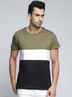 Dillinger Men's Colourblocked T-Shirt