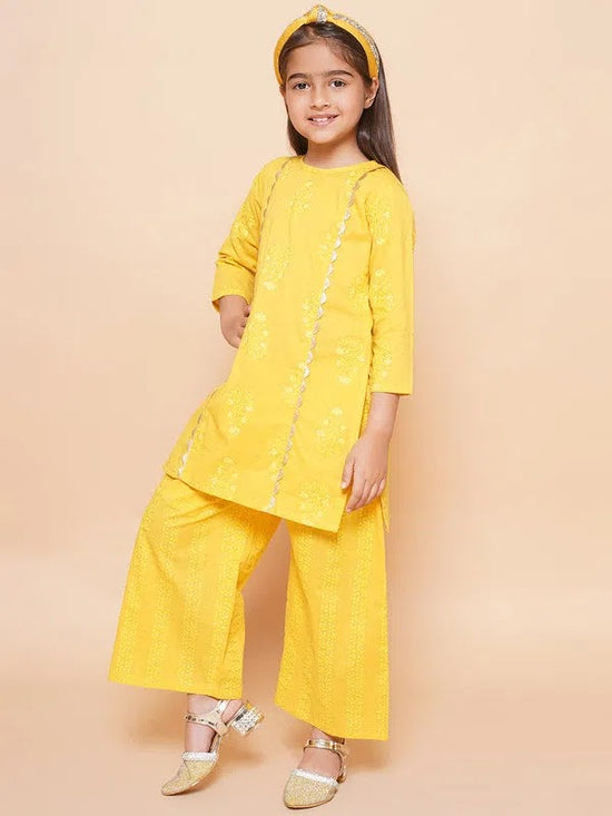 Ahalyaa Girls Traditional Wear Kurta Set-78K-COM-KDKUPZ