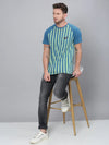 Dillinger Stripes Printed T-shirt