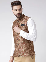 Hangup Men Standard Solid Men's Indian Wear-82AJacquardNehru