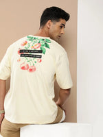 Difference of Opinion Off White Graphic Oversized T-Shirt-DOOVR225WWHT-S