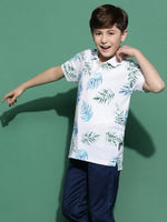 Lil Tomatoes Boys Cotton Polo T-shirt-GBT-S24-1402_WHITE_30