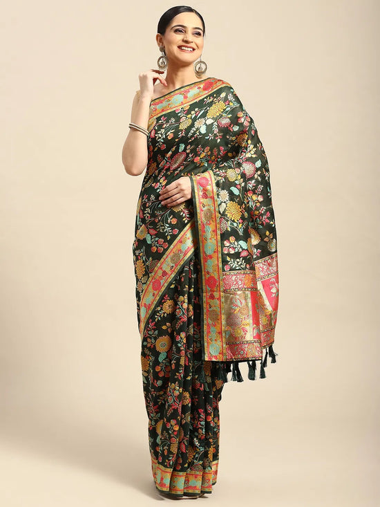 Artistry in Weave Saree-SZ-ESHA1-GN-1589