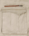 Cargos with Neon Zip and 6 pockets-Beige-HZC9111-30