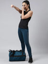 Women Solid Slim Fit Teal Track Pant-AF-1894-Teal