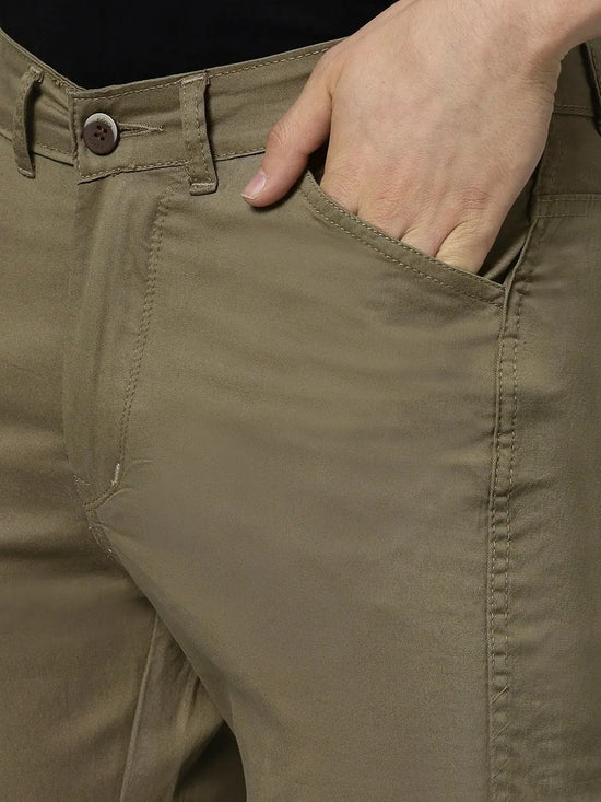 Ribbed Jogger Cargos with 6 pockets-Beige-HJC9013-30