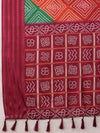 Exquisite Heirloom Touch Saree-SZ-DGBANDNI-MULTI-2242