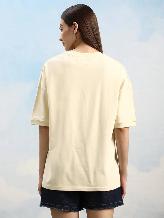 Dillinger Off White Graphic Oversized Drop shoulder T-shirt