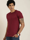 Dillinger Maroon Graphic Regular T-Shirt-DLCR18125MRN-S