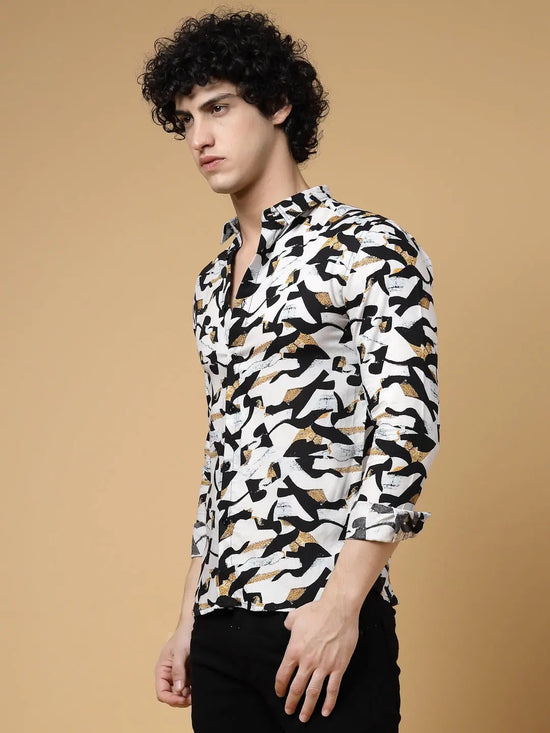 Rigo Abstract Aura Shirt