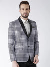 Hangup Men Standard Printed Men Formalwear-D27TuxedoBlazer