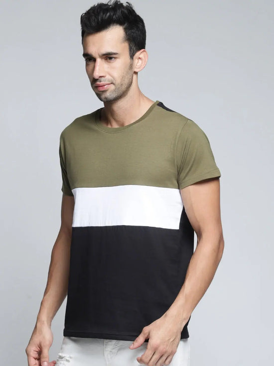 Dillinger Men's Colourblocked T-Shirt