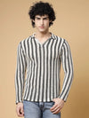 Rigo Stripes Crochet T-Shirt