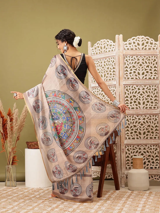 Graceful Fusion Vibe Saree-SZKLD000-2301