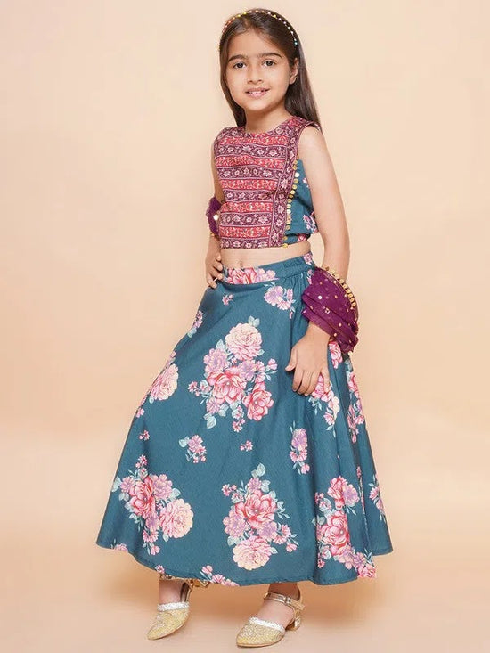 Ahalyaa Girls Traditional Wear Lehnga Choli-87K-753COM-KDBLSKDU