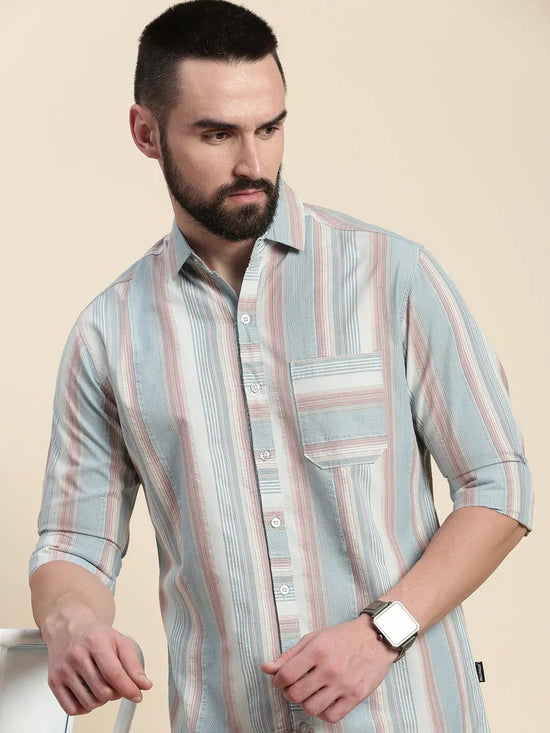 Dillinger Multi coloured Checked Regular Shirt-DLMSRTCHKD018-S