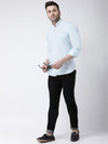 Hangup Men Slim Solid Shirts-BenBlueShirt