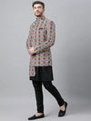 Hangup Men Standard Printed Men's Indian Wear-S76_Indo