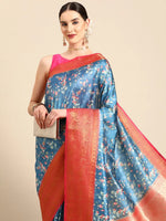 Bold Patterned Elegance Saree-SZ-DGPS6-1794