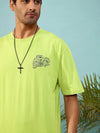 Unisex Green CALIFORNIA Oversize T-Shirt