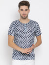 Hangup Men Standard Printed T-Shirts-34T_Henley_Print_TShirt