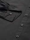 Dillinger Men's Dark Grey Solid Shirt