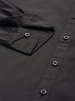 Dillinger Men's Dark Grey Solid Shirt