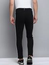 Men Black Solid Casual Track Pant-WG-994-Black