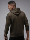 Men Green Solid Sweatshirt-OTSS-26-Olive