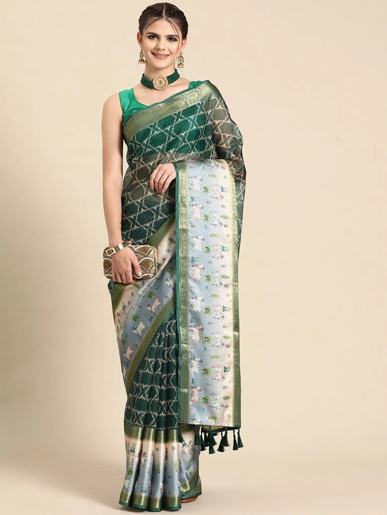 Majestic Queen’s Aura Saree-SZ-DGBARFI4-GN-2058