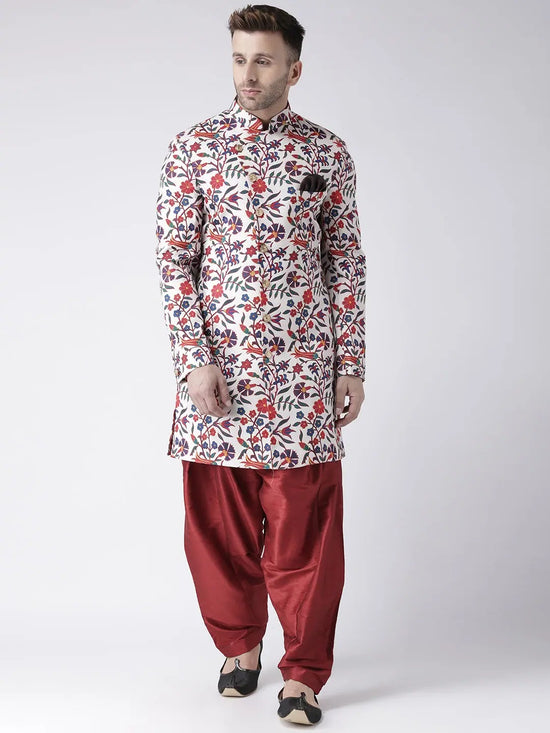 Hangup Men Standard Printed Men's Indian Wear-S8Indo112