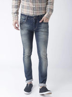 Hangup Men Slim Solid Jeans & Trousers-Jeans2Washing