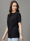 Women's Navy Blue Solid Top-AE-10495-Navyblue