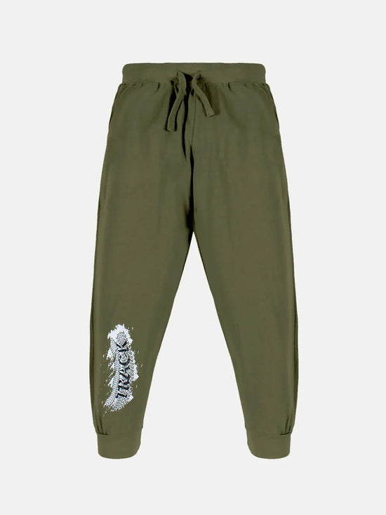 Boys Track Printed Track Pant-AW23BTP012064